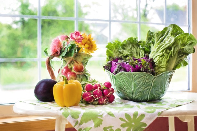 floral and fruit arrangements